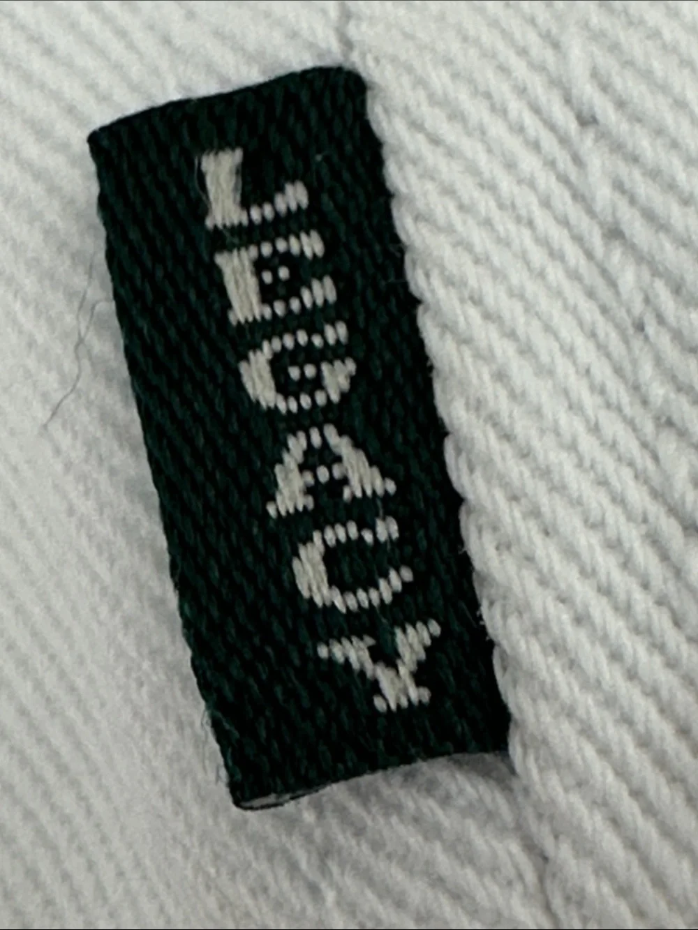 Legacy White Baseball Cap with Navy and Red 'PENN' Embroidery